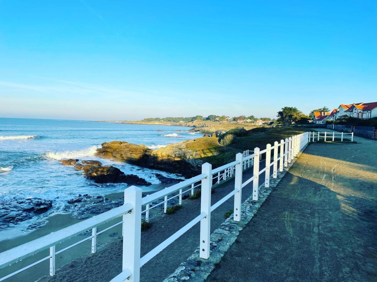 Appartement A 1 Pas De La Plage, Ambiance Boheme Naturel Préfailles 外观 照片